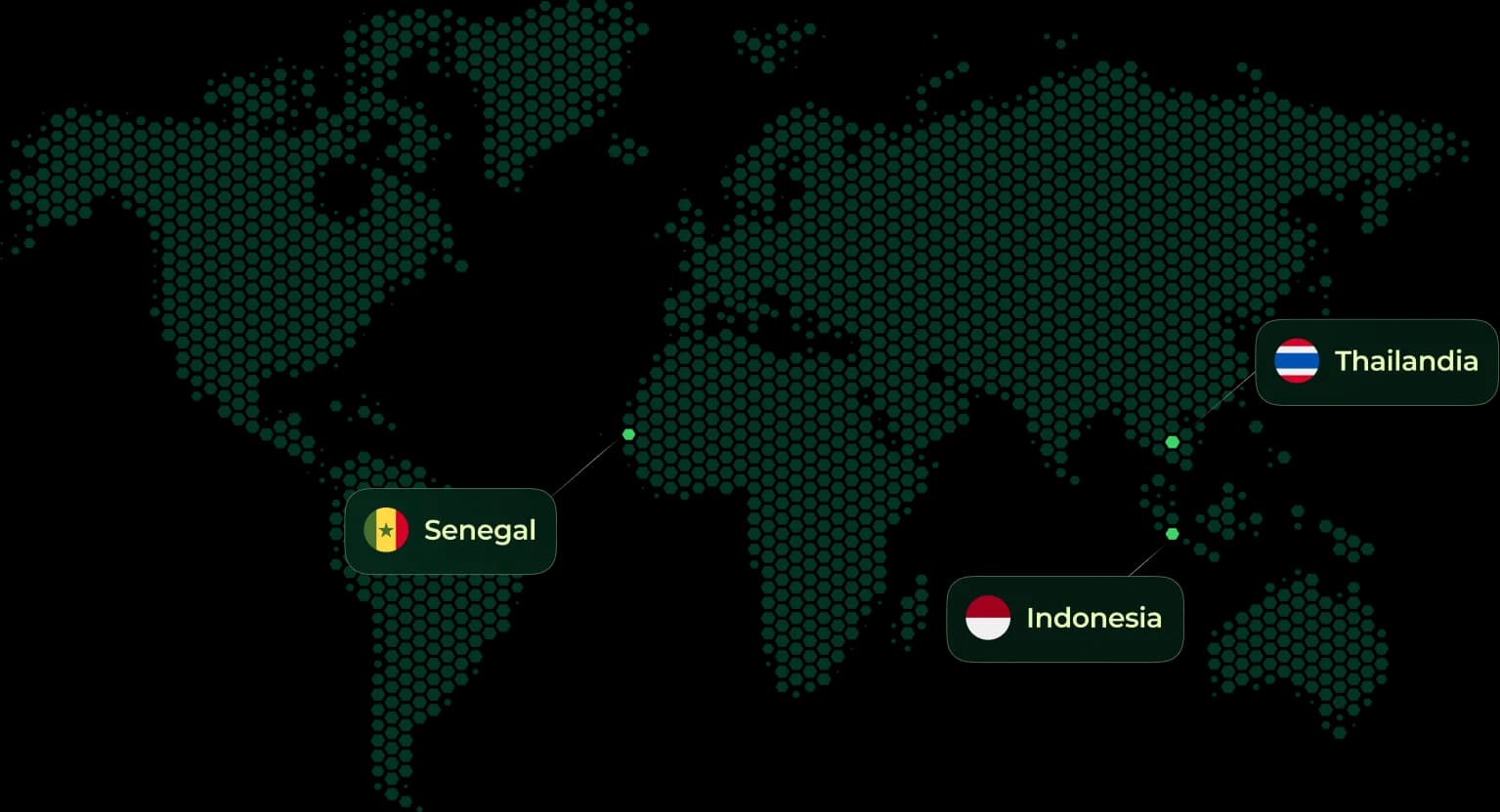 Mappa globale dei progetti di impatto